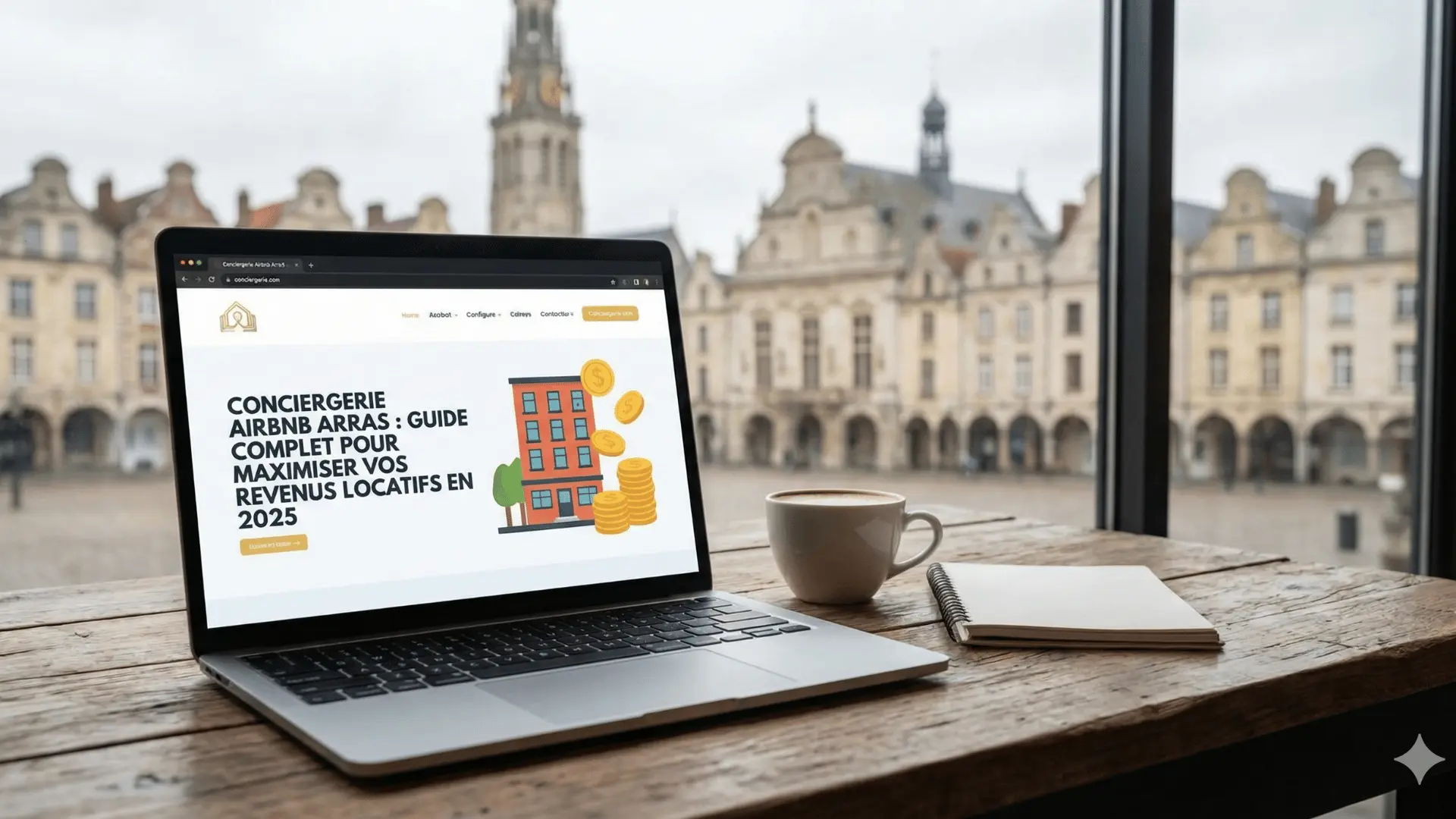 Conciergerie Airbnb professionnelle à Arras - Gestion complète location courte durée